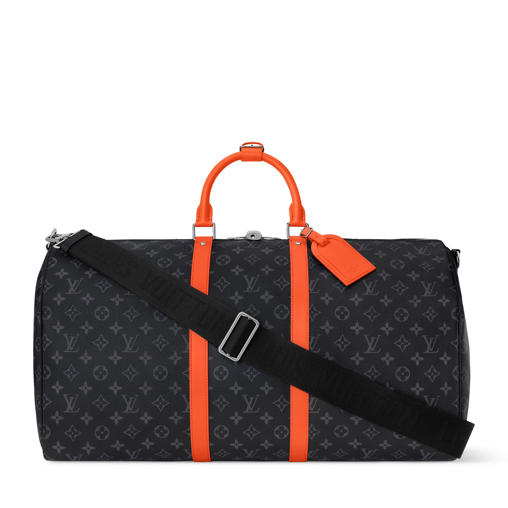 Keepall Bandoulière 55 Monogram Eclipse Canvas - Men Bags | LOUIS